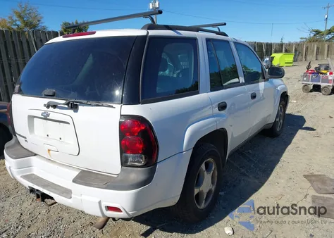 2006 Chevrolet Trailblazer Ls from USA, damaged, VIN 1GNDT13S662334551